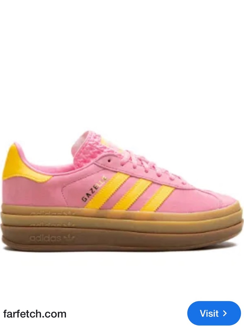 Adidas gazelle bold blissful pink/ spark